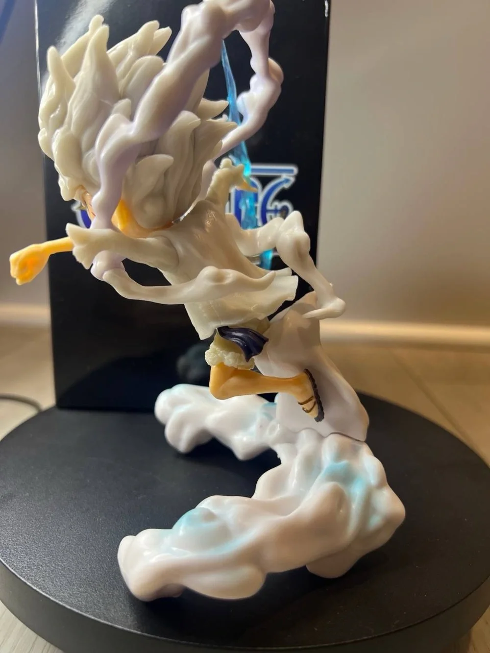 Monkey D. Luffy Gear 5 Figure | One Piece Anime PVC Display Statue | Approx. 6”